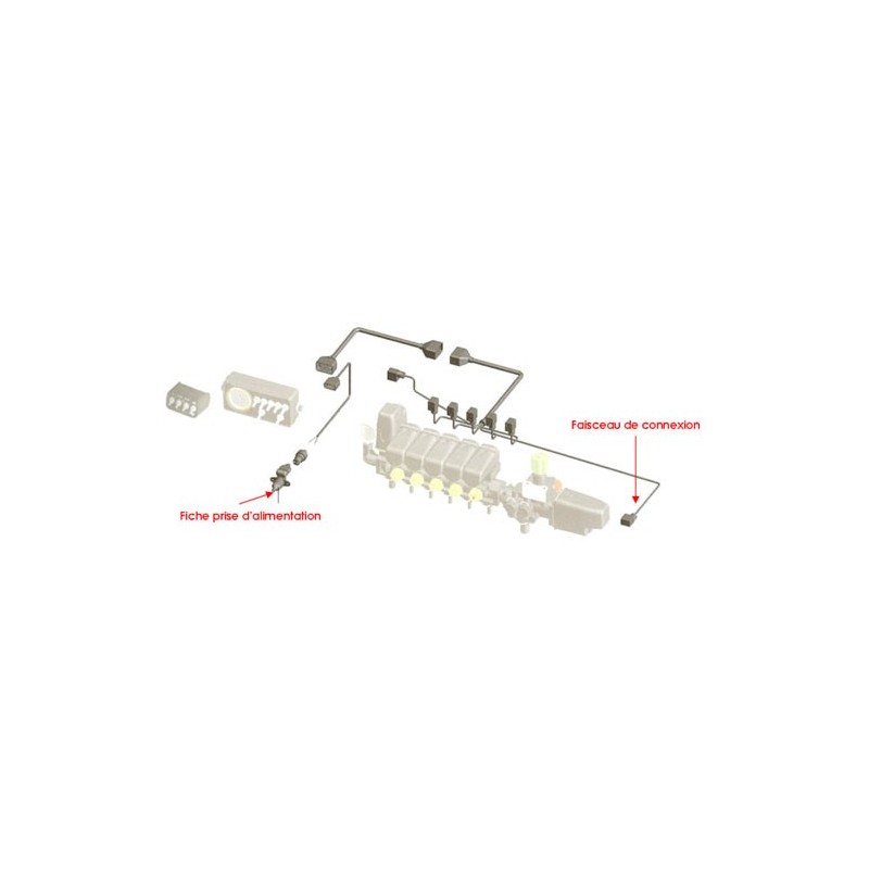 Faisceau de connexion pour boitier de commande