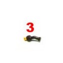 Accessoires pour lances pour le désherbage - coude herbicide