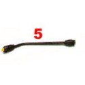 Accessoires pour lances pour le désherbage - rallonge coudee