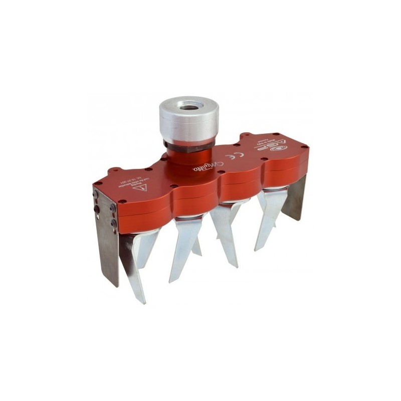Herse rotative MYTILLA adaptable sur débrousailleuse
