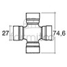 Croisillon 27x74,6