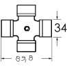 Croisillon 34 x 89,8