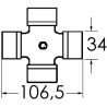 Croisillon 34 x 106,5