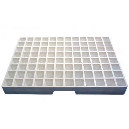 Plaque de semis 96 ALV (600x400m) lot de 2