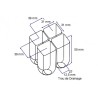 PLAQUE DE SEMIS 150 ALV (600x400mm) lot de 2