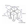 PLAQUE DE SEMIS 240 ALV HAUTE (600x400mm) lot de 2