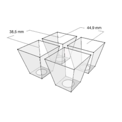 PLAQUE DE SEMIS 84 ALV (540x300mm) lot de 2