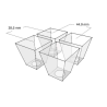 PLAQUE DE SEMIS 84 ALV (540x300mm) lot de 2