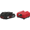 Kit chargeur simple 2.4A + 1 batterie 2.5Ah SKIL PWR CORE 20