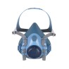 Demi-masque respiratoire en silicone