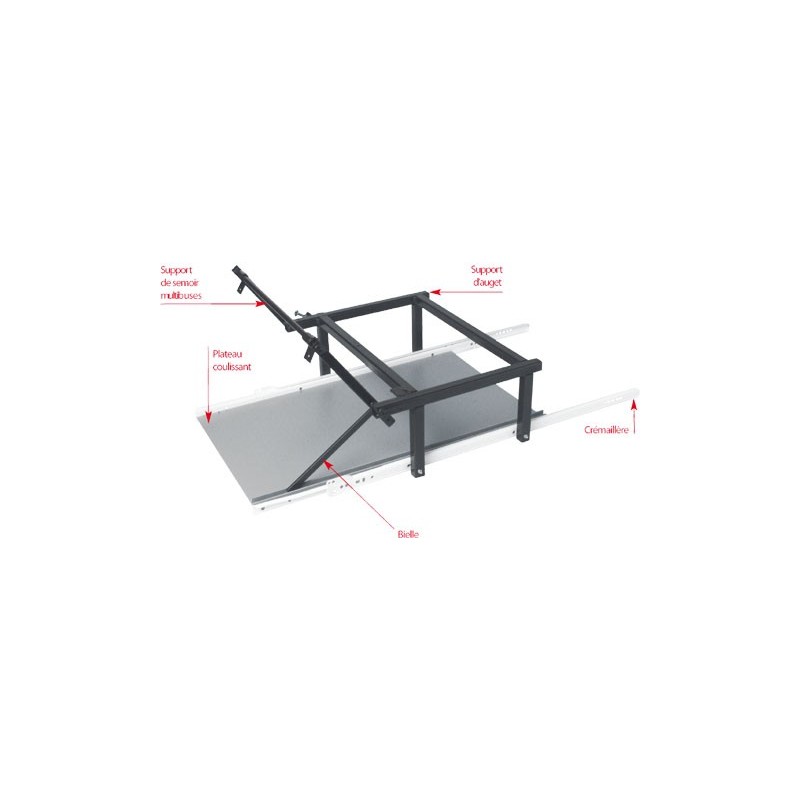 Table de distributionJulien pour semoir multibuses