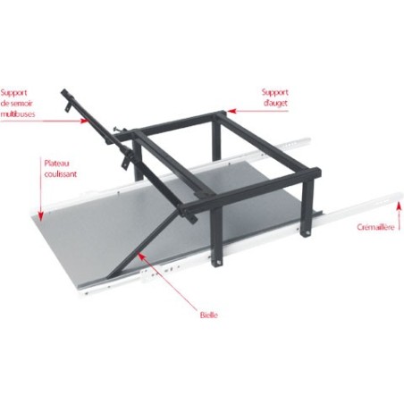 Table de distributionJulien pour semoir multibuses